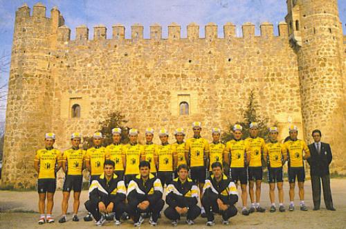 Equipo ciclista Puertas
          Mavisa en 1991