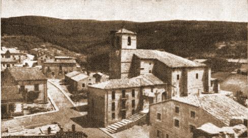 Iglesia de Covaleda en aquella época